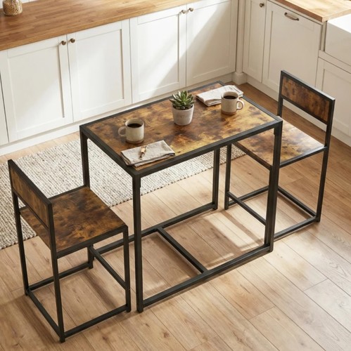 Small table and chairs - table, 2