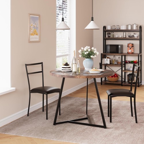 Dining table set for 3 - table, 2,