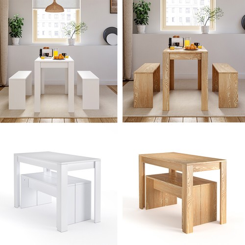 Small table and chairs - small,