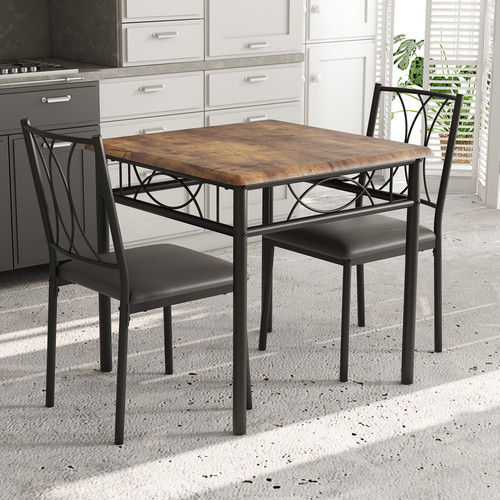 Piece dining table set for - 3-piece, 2