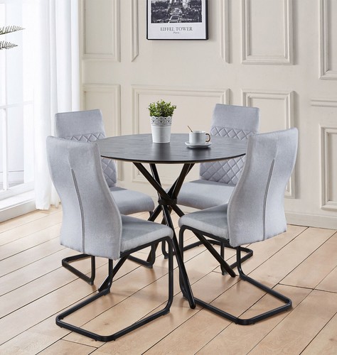 Dining table set - table, round